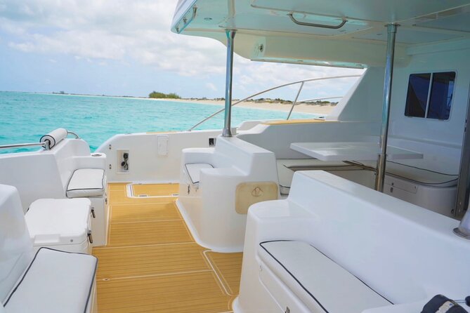 Turks and Caicos Half-Day Luxury Private Yacht Charter - Deserted Island Beach Time: Swim, Collect Shells, or Just Do Nothing