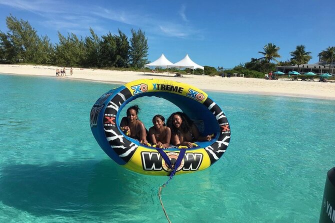 Wow Extreme Tube on Gracebay Beach Turks and Caicos Islands - What the WOW Extreme Tube ride feels like on Grace Bay Beach
